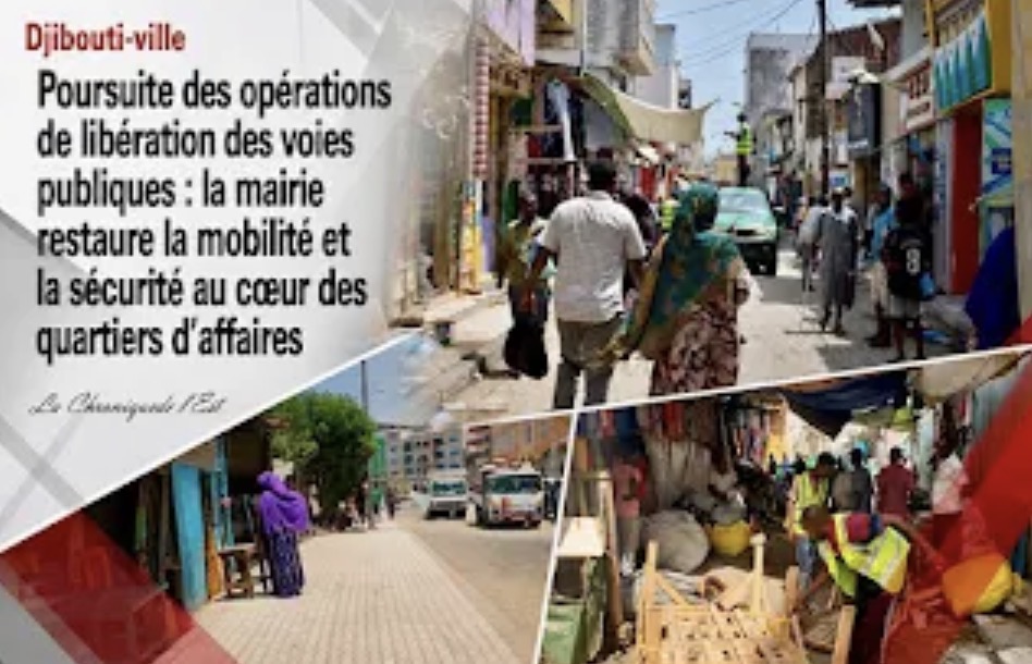 Poursuite des opérations de libération des voies publiques : la mairie restaure la mobilité et la sécurité au cœur des quartiers d’affaires