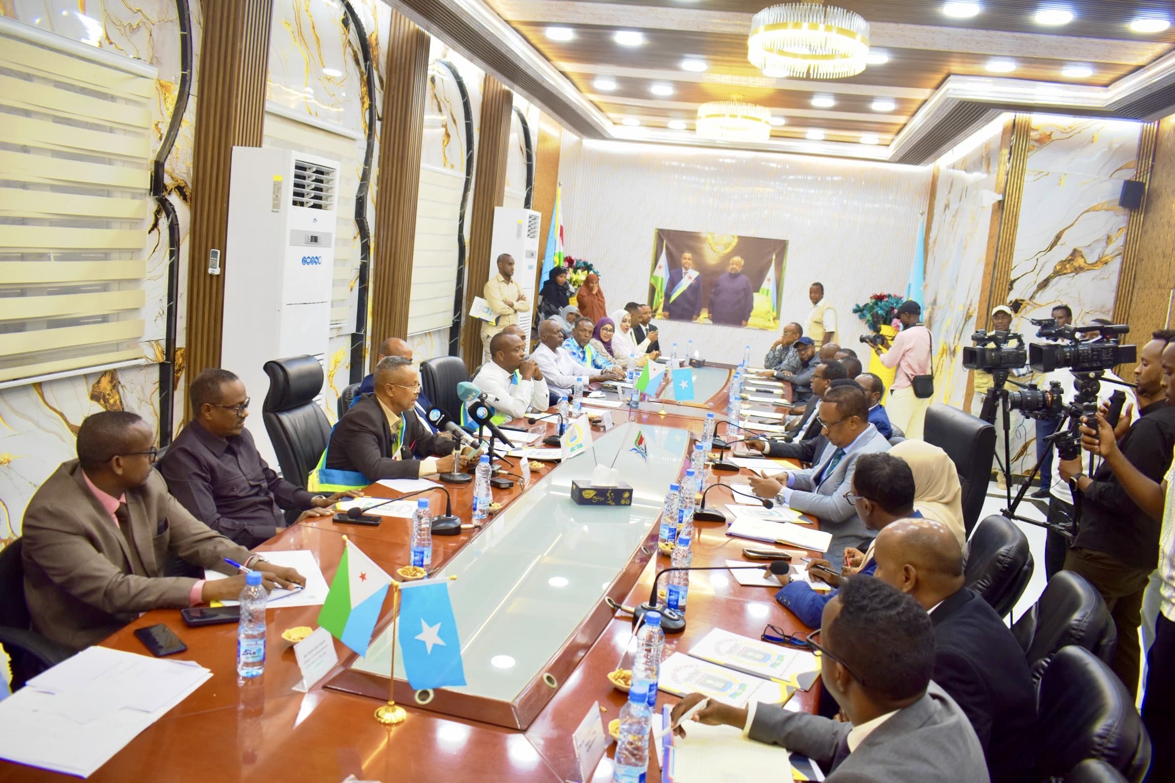 3eme JOUR: Djibouti et Mogadiscio. MISE EN PLACE D’UN COMITÉ TECHNIQUE CONJOINT ENTRE DJIBOUTI ET MOGADISCIO